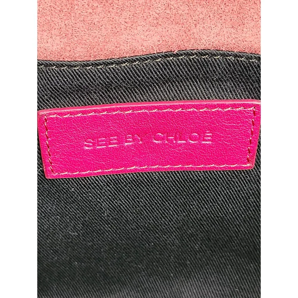 Chloe See by Chloe Pink Martini Shoulder Bag with Dustbag - Picture 7 of 11